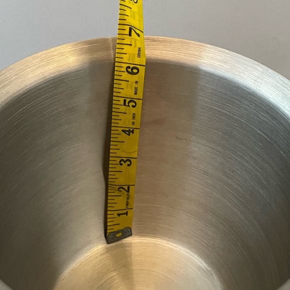 Lenox Brushed Silver Ice Bucket with Lid - Picture 4 of 14